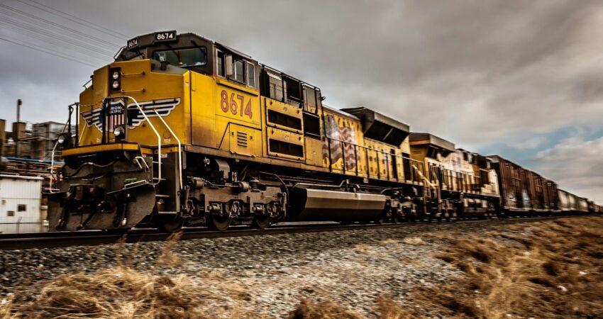 yellow train