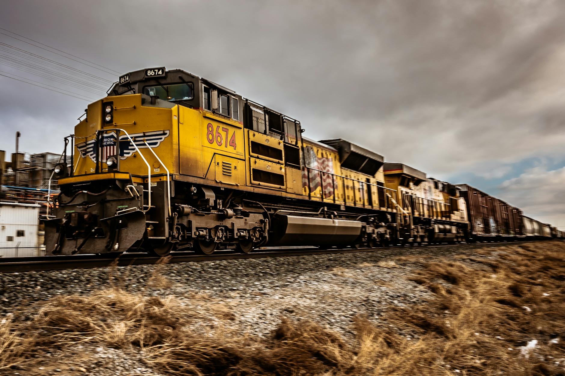 yellow train