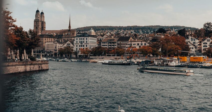 cityscape of zurich in switzerland