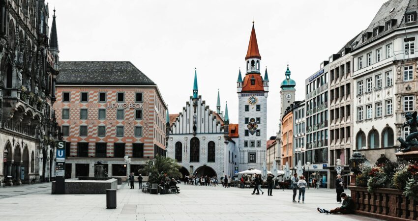 town square in munich germany