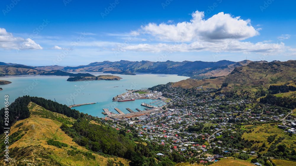 Christchurch Gondola and Mount Pleasant in New-Zealand